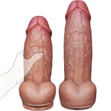 11.6-Inch Extra-Large Silicone Suction-Base Dildo and Plug