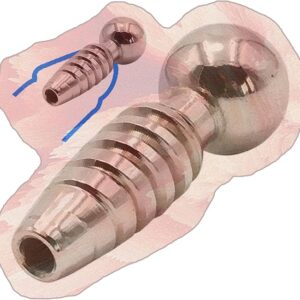 Men's Stainless Steel Short Hollow Practice Tube