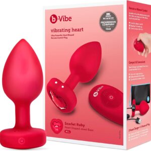 B-vibe Vibrating Jewel Butt Plug
