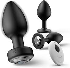 Rechargeable Anal Plug Vibrator for Adults