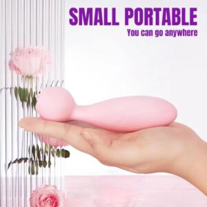 Blushing Pleasure Mini Rose Vibrator – Rechargeable Silicone Massager
