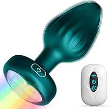 Butt Plug for Prostate Massage – Silicone Vibrating Anal Plug