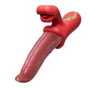 Deep Wriggle Tongue Licking Vibrator – Premium Silicone Personal Wellness Device