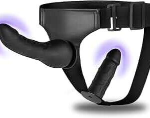 Double Ended Adult Dildo Toy With Belt For Women