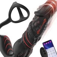 Fast Thrusting Prostate Massager Anal Vibrator – Rechargeable Silicone Design