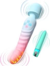 G Spot Vibrator Wand and Bullet Vibrator – Silicone Rechargeable Wellness Set