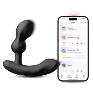 LOVENSE Edge 2 Prostate Massager Butt Plug – App Controlled Rechargeable Design
