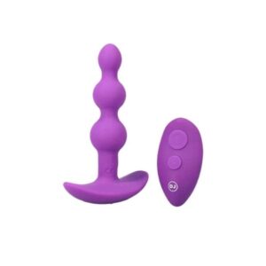 Flexible Silicone Anal Bead Plug – Graduated Pleasure Toy