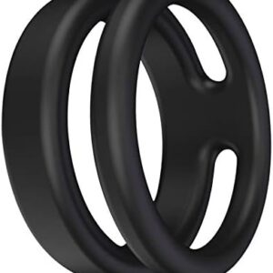 Silicone Dual Cock Ring for Enhanced Performance