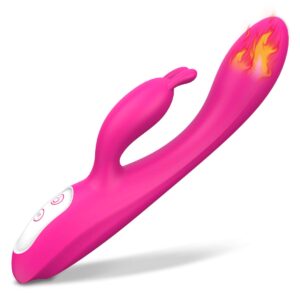 Silicone Rabbit Heating Vibrator