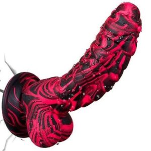 Silicone Thick Monster Dildo with Suction Cup Base