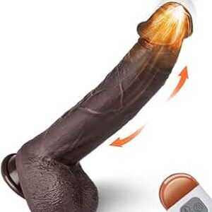 Silicone Thrusting Realistic Vibrating Dildo