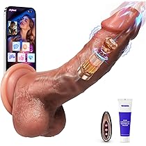 Thrusting Dildo Sex Toys Vibrator