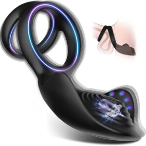 Wireless Remote Control Vibrating Cock Ring – Rechargeable Waterproof Design