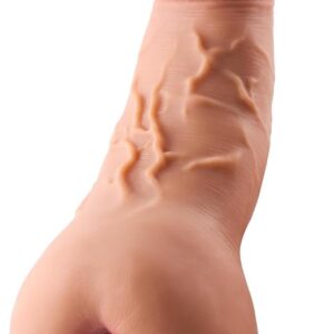 2-in-1 Realistic Male Masturbator Dildo with Dual Entry Design