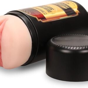 Large Size Male Masturbator Cup with 3XLR Sex Machine Connector