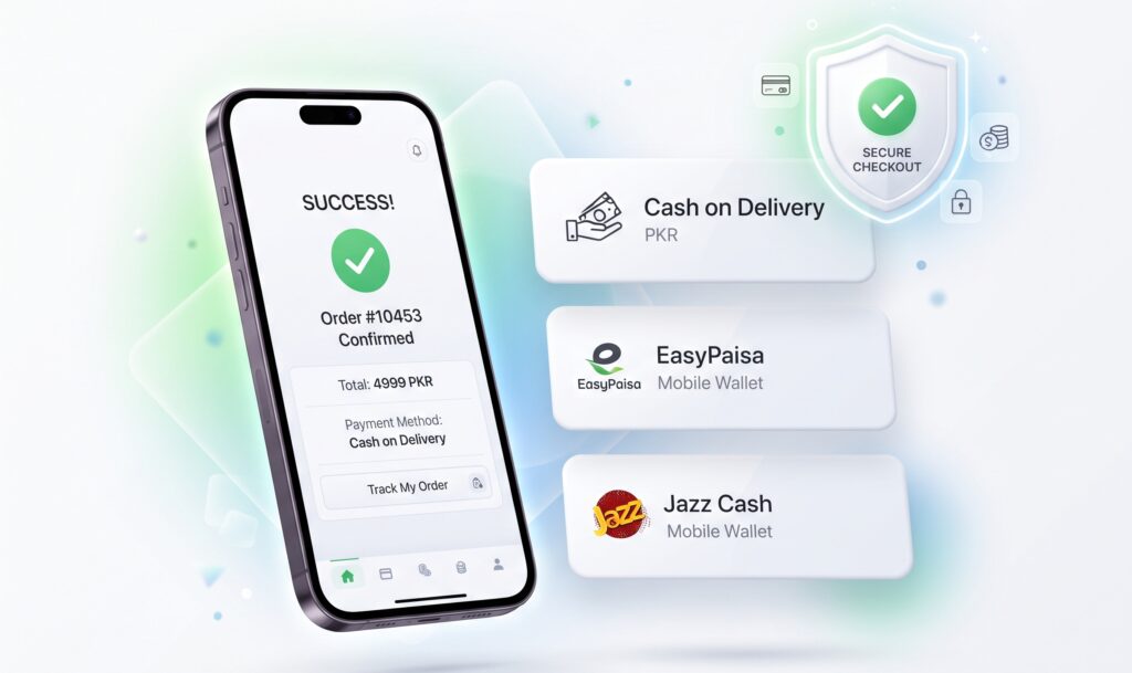 cash on delivery sex toys Pakistan payment options