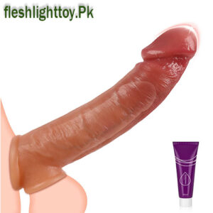 Upgraded Large Liquid Silicone Realistic Penis Sleeve